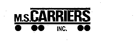 M.S. CARRIERS INC.
