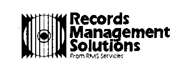 RECORDS MANAGEMENT SOLUTIONS FROM RMS SERVICES