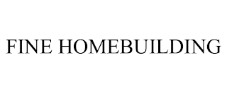 FINE HOMEBUILDING