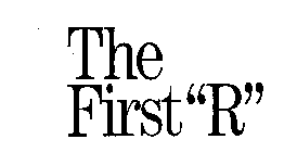 THE FIRST 