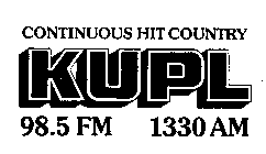 KUPL CONTINUOUS HIT COUNTRY 98.5 FM 1330 AM
