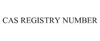 CAS REGISTRY NUMBER