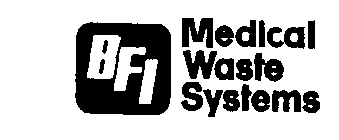 BFI MEDICAL WASTE SYSTEMS