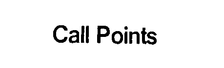 CALL POINTS