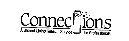 CONNECTIONS A SHARED LIVING REFERRAL SERVICE FOR PROFESSIONALS