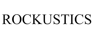 ROCKUSTICS