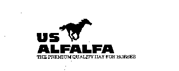 US ALFALFA THE PREMIUM QUALITY HAY FOR HORSES