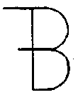 B