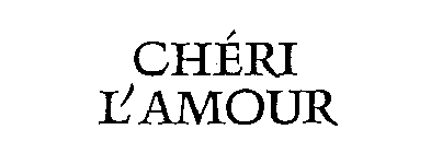 CHERI L'AMOUR