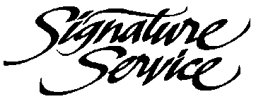 SIGNATURE SERVICE