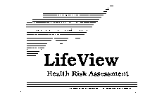LIFEVIEW HEALTH RISK ASSESSMENT