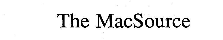 THE MACSOURCE