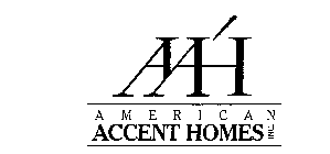 AAH AMERICAN ACCENT HOMES INC.