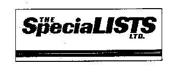 THE SPECIALISTS LTD.