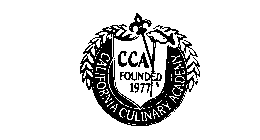 CCA CALIFORNIA CULINARY ACADEMY FOUNDED 1977