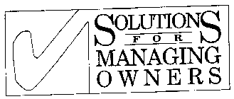 SOLUTIONS FOR MANAGING OWNERS