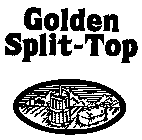 GOLDEN SPLIT-TOP