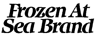 FROZEN AT SEA BRAND