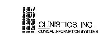 CLINISTICS, INC. CLINICAL INFORMATION SYSTEMS