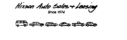 HIXSON AUTO SALES + LEASING SINCE 1974