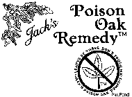 JACK'S POISON OAK REMEDY LEAVES OF THREE DON'T TOUCH ME