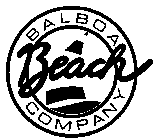 BALBOA BEACH COMPANY