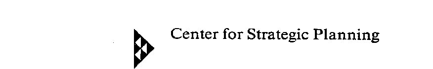 CENTER FOR STRATEGIC PLANNING