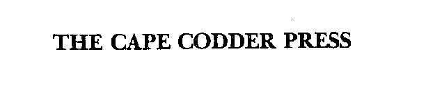 THE CAPE CODDER PRESS