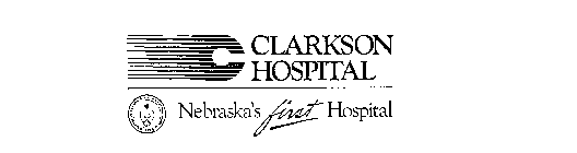 CLARKSON HOSPITAL NEBRASKA'S FIRST HOSPITAL BISHOP CLARKSON SIG. MEMORIAL HOSPITAL 1869