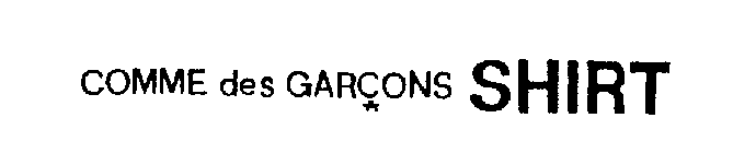 COMME DES GARCONS SHIRT