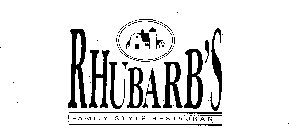 RHUBARB'S FAMILY STYLE RESTAURANT