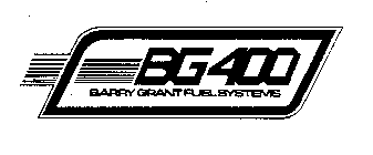 BG 400 BARRY GRANT FUEL SYSTEMS