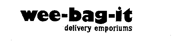 WEE-BAG-IT DELIVERY EMPORIUMS