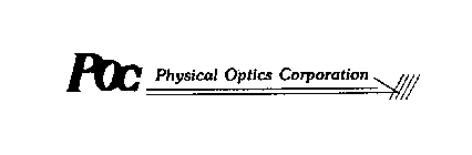 POC PHYSICAL OPTICS CORPORATION
