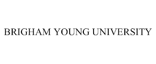 BRIGHAM YOUNG UNIVERSITY