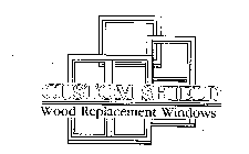 CUSTOM SHIELD WOOD REPLACEMENT WINDOWS
