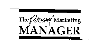 THE PERSONAL MARKETING MANAGER