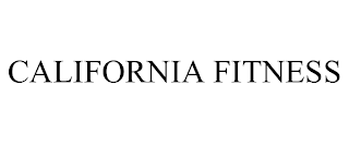 CALIFORNIA FITNESS