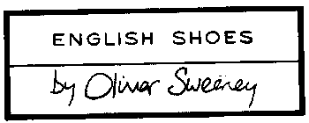 ENGLISH SHOES BY OLIVER SWEENEY