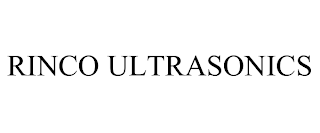 RINCO ULTRASONICS