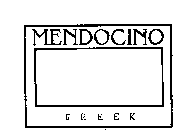 MENDOCINO CREEK