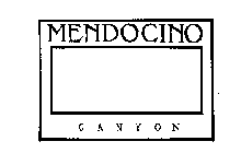 MENDOCINO CANYON