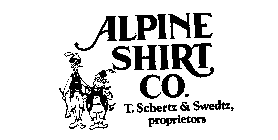 ALPINE SHIRT CO. T. SCHERTZ & SWEDTZ, PROPRIETORS