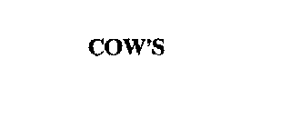 COW'S