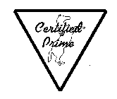 CERTIFIED PRIME