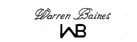 WARREN BAINES WB
