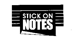 STICK ON NOTES