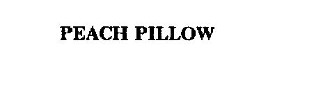 PEACH PILLOW