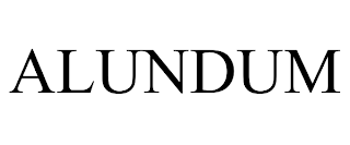 ALUNDUM