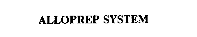 ALLOPREP SYSTEM